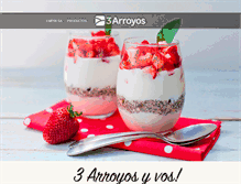 Tablet Screenshot of 3arroyos.com